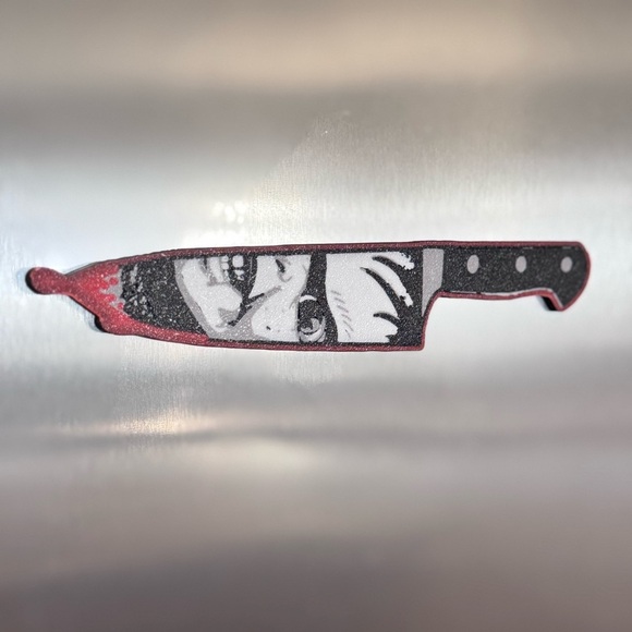 3D Printed Halloween Magnets | Baby Doll Knife Magnet - Picture 7 of 7